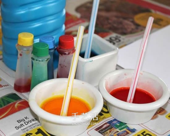 創(chuàng)意新年賀卡DIY 用肥皂泡泡畫出美麗圖案 -  itrip.net.cn