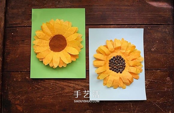 新年賀卡現(xiàn)在就準(zhǔn)備 漂亮的向日葵賀卡DIY -  itrip.net.cn