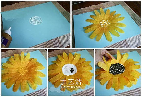 新年賀卡現(xiàn)在就準(zhǔn)備 漂亮的向日葵賀卡DIY -  itrip.net.cn