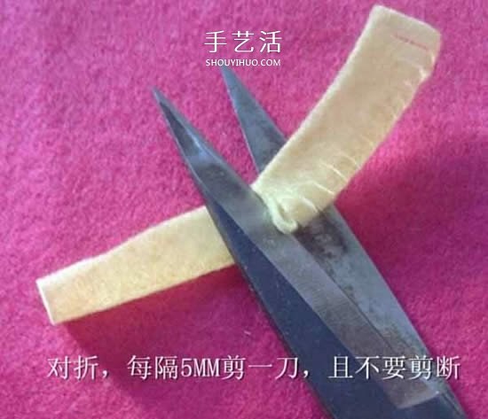 簡單毛氈布花手工制作 粘貼到發(fā)箍上做裝飾 -  itrip.net.cn