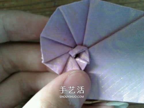 看著有點(diǎn)像羊角！手工蝸牛殼折紙方法圖解 -  itrip.net.cn