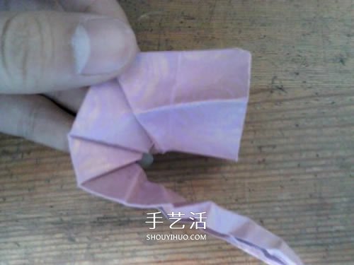 看著有點(diǎn)像羊角！手工蝸牛殼折紙方法圖解 -  itrip.net.cn