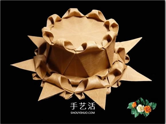 生日快到了？漂亮的雙層生日蛋糕折紙送給你 -  itrip.net.cn