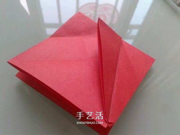 折紙花的教程之漂亮雙繽玫瑰的折法圖解 -  itrip.net.cn