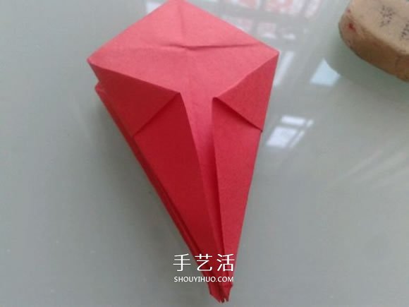 折紙花的教程之漂亮雙繽玫瑰的折法圖解 -  itrip.net.cn