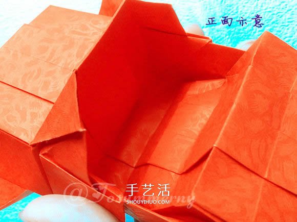 折紙汽車的詳細(xì)教程 折一輛帥氣的敞篷車圖解 -  itrip.net.cn