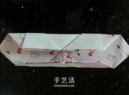 特色紙盒的折法圖解 折一個(gè)四葉草盒子的教程 -  itrip.net.cn
