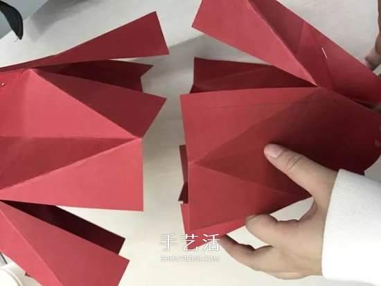 元旦新年小手工 折紙制作漂亮的紙燈籠圖解 -  itrip.net.cn