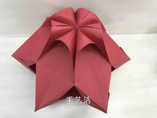 元旦新年小手工 折紙制作漂亮的紙燈籠圖解 -  itrip.net.cn