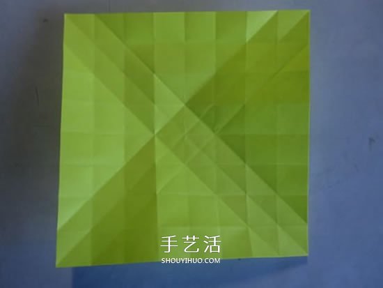 原創(chuàng)紙玫瑰花的折紙圖解 步驟過程非常詳細 -  itrip.net.cn