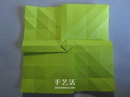 原創(chuàng)紙玫瑰花的折紙圖解 步驟過程非常詳細 -  itrip.net.cn