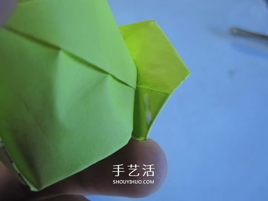 原創(chuàng)紙玫瑰花的折紙圖解 步驟過程非常詳細 -  itrip.net.cn