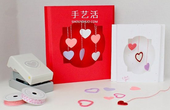 創(chuàng)意又漂亮的立體情人節(jié)賀卡手工制作教程 -  itrip.net.cn