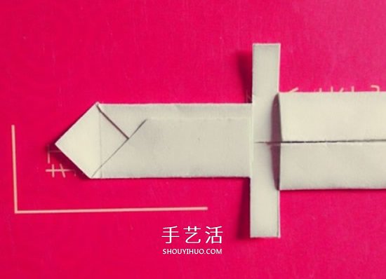 兒童折紙寶劍的圖解 怎么折中國古代劍兵器 -  itrip.net.cn