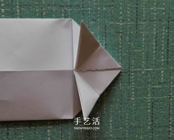 簡單現(xiàn)代兵器折紙教程 可愛小坦克的折法圖解 -  itrip.net.cn