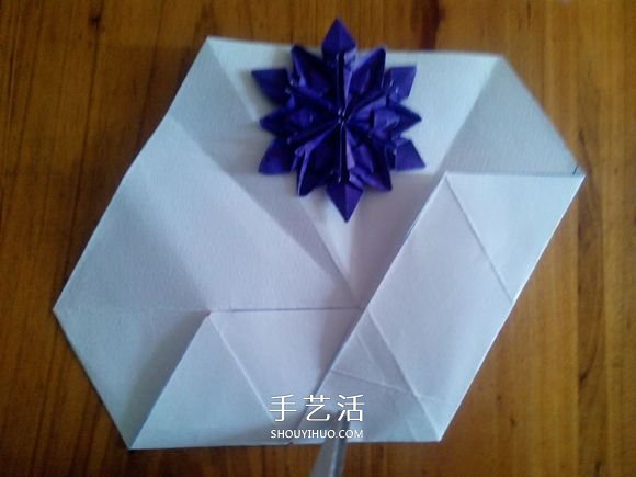 3D立體雪花的折紙圖解 復雜精美雪花的折法 -  itrip.net.cn