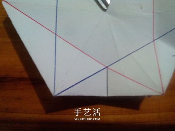 3D立體雪花的折紙圖解 復雜精美雪花的折法 -  itrip.net.cn