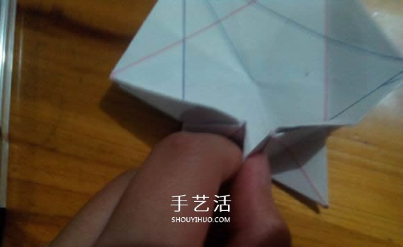 3D立體雪花的折紙圖解 復雜精美雪花的折法 -  itrip.net.cn