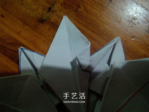 3D立體雪花的折紙圖解 復雜精美雪花的折法 -  itrip.net.cn