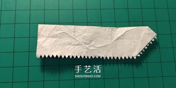 口香糖紙廢物利用 手工折紙恐龍頭圖解教程 -  itrip.net.cn