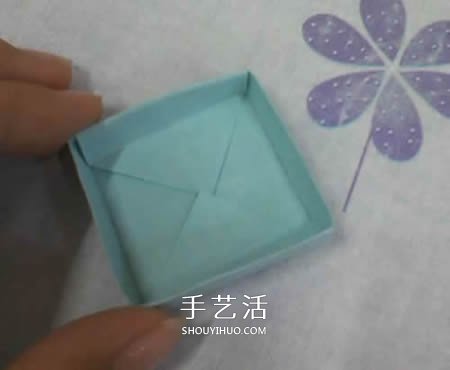 帶蓋方形包裝盒的折法 還包括盒蓋上的蝴蝶結(jié) -  itrip.net.cn