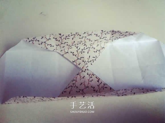 方形分格紙盒的折法圖解 帶分隔盒子折紙步驟 -  itrip.net.cn