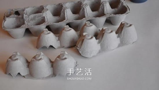 雞蛋托蝙蝠手工制作 簡(jiǎn)單做成可愛(ài)萬(wàn)圣節(jié)掛飾 -  itrip.net.cn