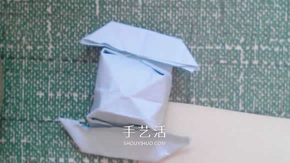 簡單小帽子的折紙方法 帶帽檐帽子怎么折圖解 -  itrip.net.cn
