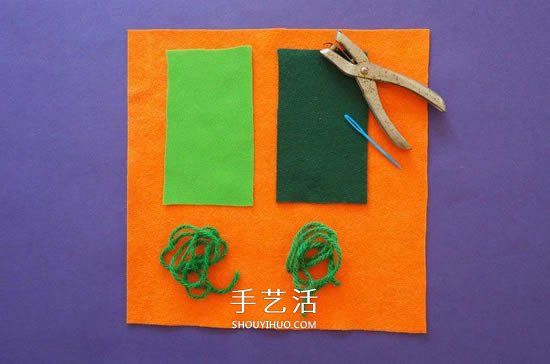 萬圣節(jié)南瓜袋制作方法 布藝南瓜糖果袋的做法 -  itrip.net.cn