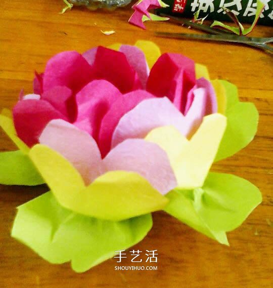 月季花的折法簡單易學(xué) 情人節(jié)月季花手工制作 -  itrip.net.cn