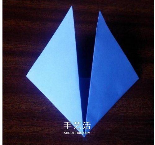 最簡單心形的折紙教程 幼兒園折紙愛心圖解 -  itrip.net.cn