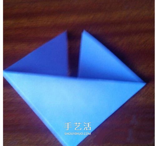 最簡單心形的折紙教程 幼兒園折紙愛心圖解 -  itrip.net.cn