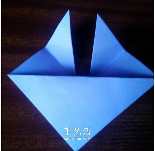 最簡單心形的折紙教程 幼兒園折紙愛心圖解 -  itrip.net.cn