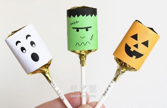 萬圣節(jié)糖果包裝DIY 簡單做成可愛的怪物風(fēng)格 -  itrip.net.cn
