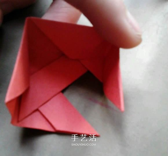 超詳細(xì)步驟：手工凡爾塞玫瑰盒子的折法圖解 -  itrip.net.cn