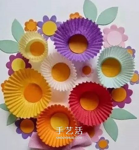 最簡單蛋糕紙花的做法 蛋糕紙手工制作可愛小花 -  itrip.net.cn
