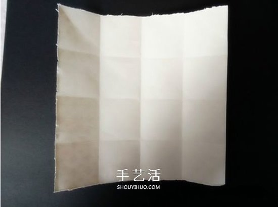 簡單格子愛心怎么折 格紋桃心的折疊方法圖解 -  itrip.net.cn
