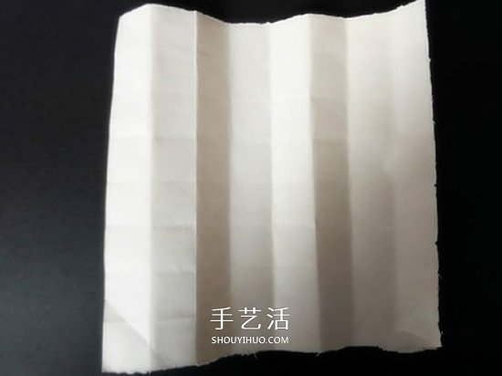 簡單格子愛心怎么折 格紋桃心的折疊方法圖解 -  itrip.net.cn