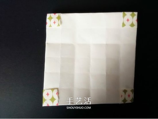 簡單格子愛心怎么折 格紋桃心的折疊方法圖解 -  itrip.net.cn