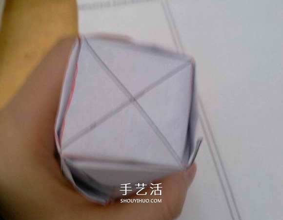 羅斯巴德玫瑰花的折法 折紙卷心福山的步驟圖 -  itrip.net.cn