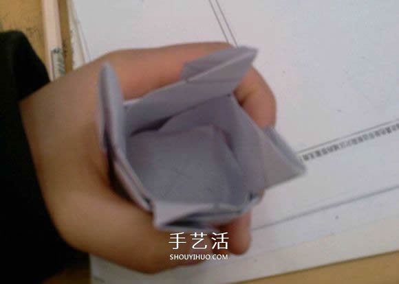 羅斯巴德玫瑰花的折法 折紙卷心福山的步驟圖 -  itrip.net.cn