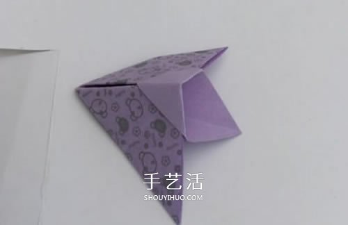 簡(jiǎn)單飛機(jī)手偶的折法 幼兒手工折紙手偶小飛機(jī) -  itrip.net.cn
