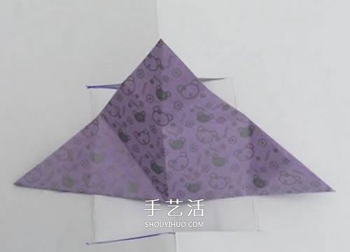 簡(jiǎn)單飛機(jī)手偶的折法 幼兒手工折紙手偶小飛機(jī) -  itrip.net.cn