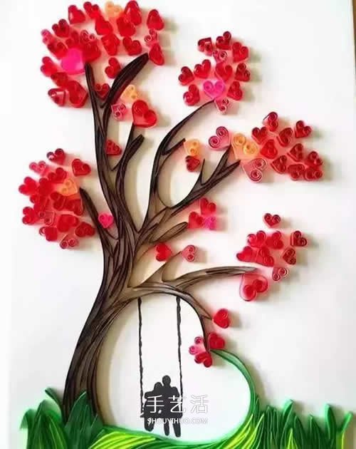 精美衍紙藝術(shù)作品圖片 讓人恨不得自己動(dòng)手做 -  itrip.net.cn