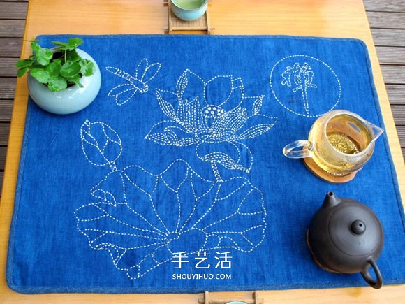一針一線繡情懷！左草草的刺子繡掛畫教程 -  itrip.net.cn