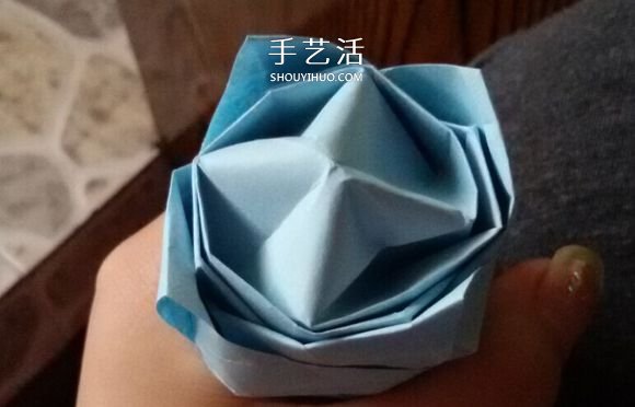 卷心川崎玫瑰折法圖解 詳細川崎卷心玫瑰折法 -  itrip.net.cn