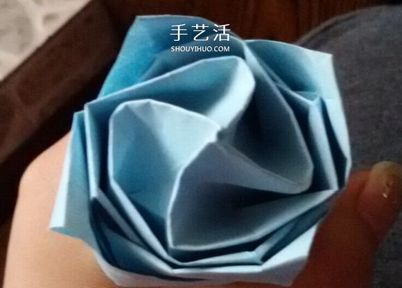 卷心川崎玫瑰折法圖解 詳細川崎卷心玫瑰折法 -  itrip.net.cn