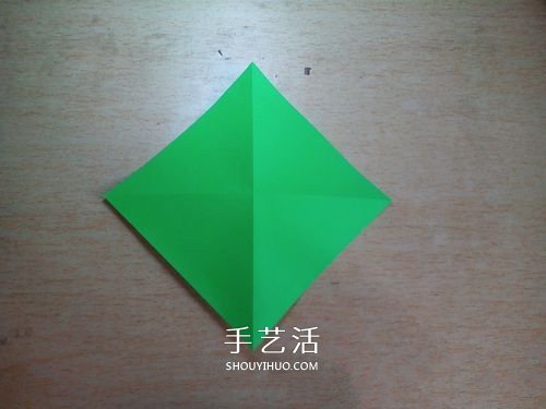 大格紋愛(ài)心的折紙方法 簡(jiǎn)單格紋心疊紙圖解 -  itrip.net.cn