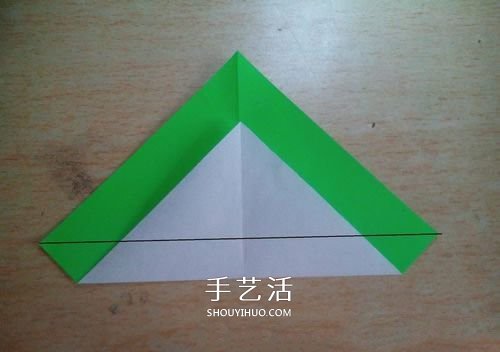 大格紋愛(ài)心的折紙方法 簡(jiǎn)單格紋心疊紙圖解 -  itrip.net.cn