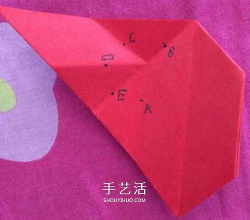帶翅膀燈籠的折紙方法 帶穗子紙燈籠折法圖解 -  itrip.net.cn